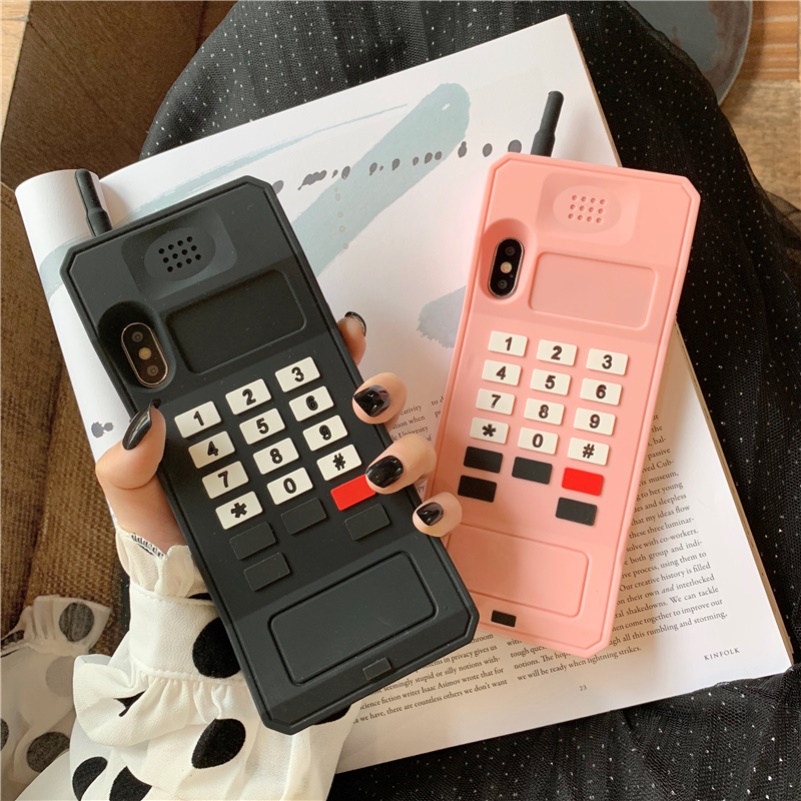 11promax个性苹果X网红趣味大哥大手机壳全包男女iphoneXS电话6S/在类目 3C数码配件, 手机配件, 手机保护套/壳中 - 来自Buy2taobao.com提供专业的淘宝代购服务
