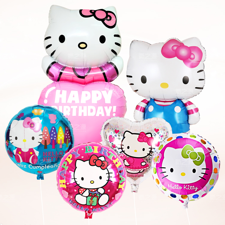 HELLO KITTY KT 凯蒂猫 美国Anagram进口铝箔铝膜气球在类目 节庆用品/礼品, 气球/飘空气球, 气球中 - 来自Buy2taobao.com提供专业的淘宝代购服务