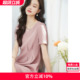 沫晗依美优雅华夫格收腰裙子2025年夏季新款时尚休闲显瘦连衣裙女