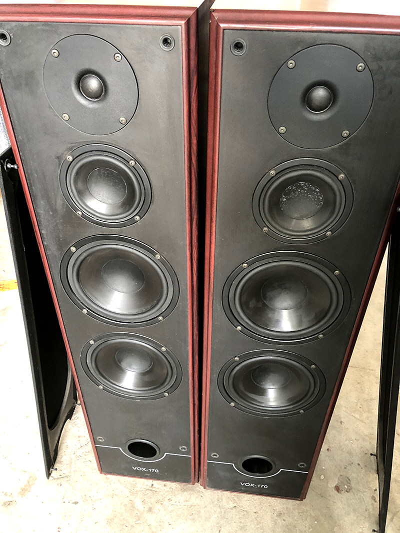二手音箱_丹麦二手进口sonovox vox-170 落地音箱 双6.