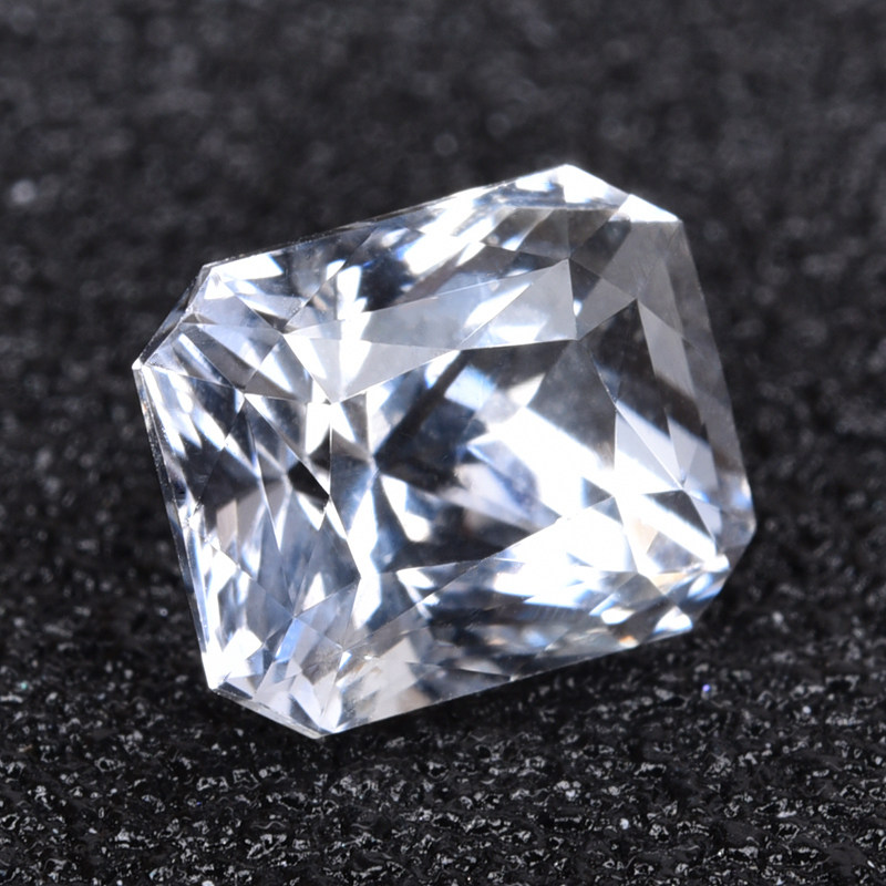 2.08ct 天然白色蓝宝石裸石戒面 可定制款式 60253