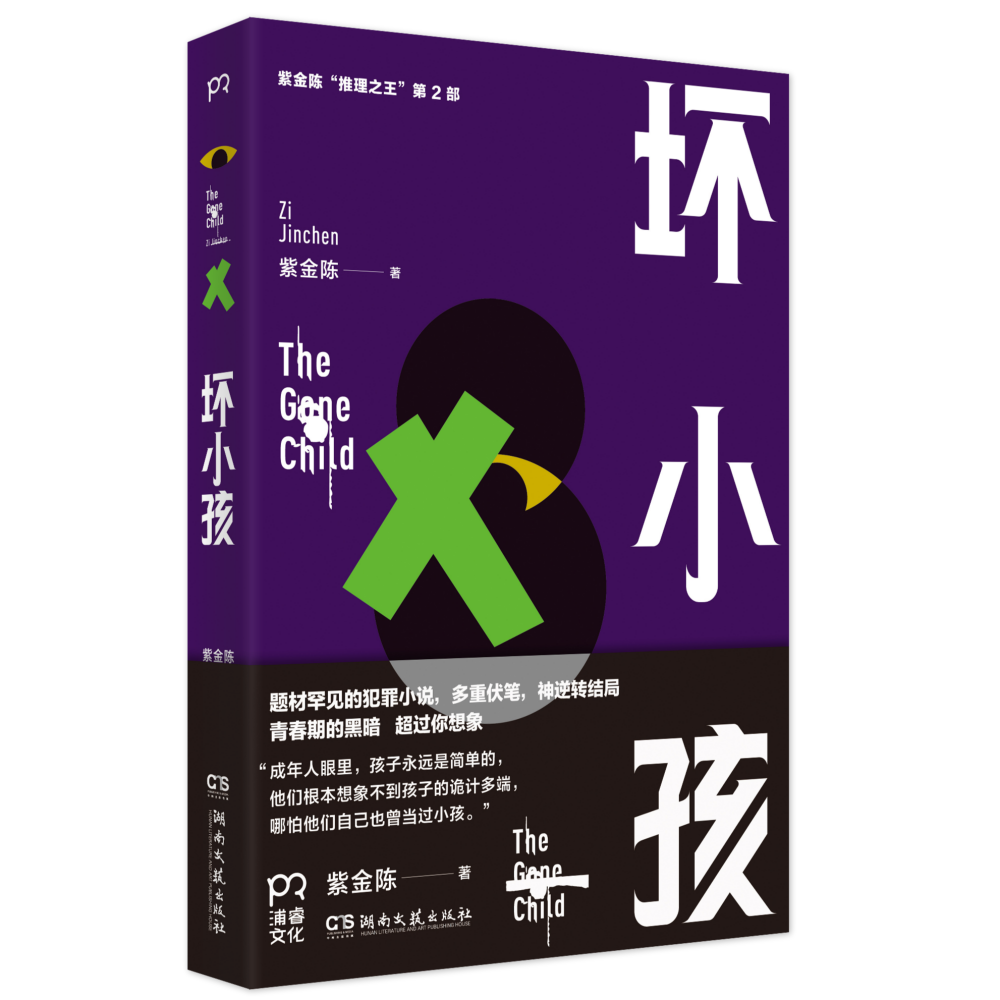 现货正版 坏小孩 紫金陈 隐秘的角落网剧原著 长夜难明无证之罪推理之