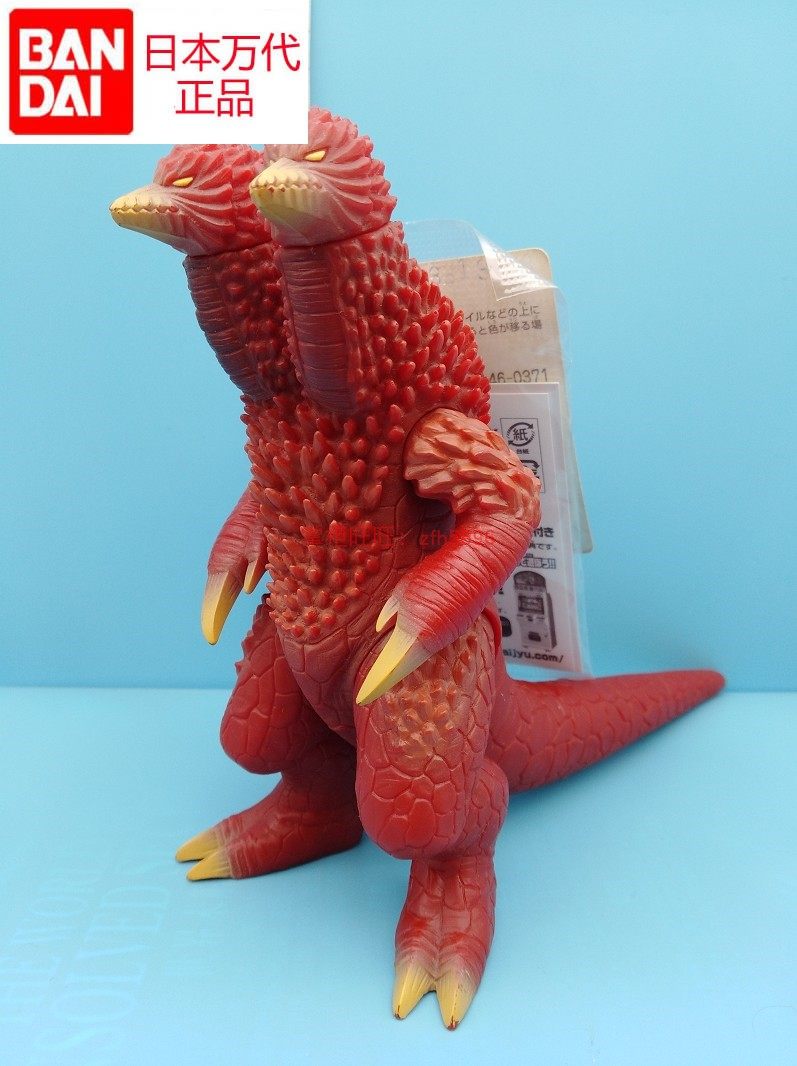 日本万代正版奥特曼怪兽友好巨鸟双头鸟庞敦人偶模型软胶儿童玩具