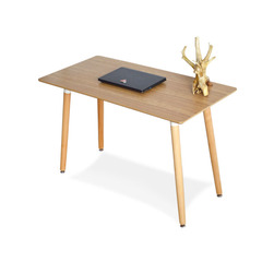 简约时尚现代实木腿方形电脑桌洽谈桌小户型餐桌 伊姆斯桌子