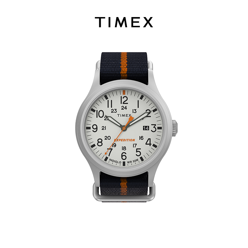 TIMEX天美时远征系列户外运动夜光帆布表带休闲腕表TW2V22800