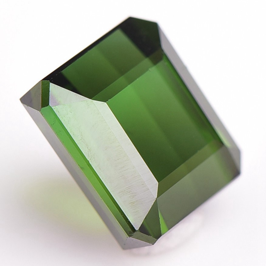 重4.69ct 全净体绿碧玺裸石闪亮绿色碧玺戒指面裸石通透耀眼