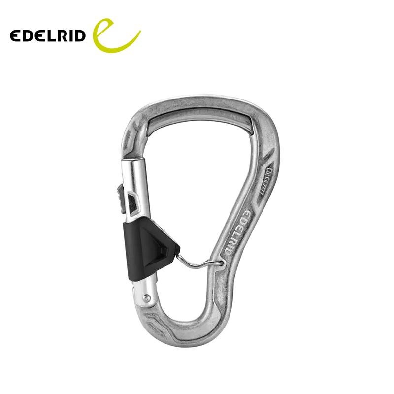 EDELRID 安多睿HMS Bulletproof Belay FG Eco梨形限位锁快挂主锁