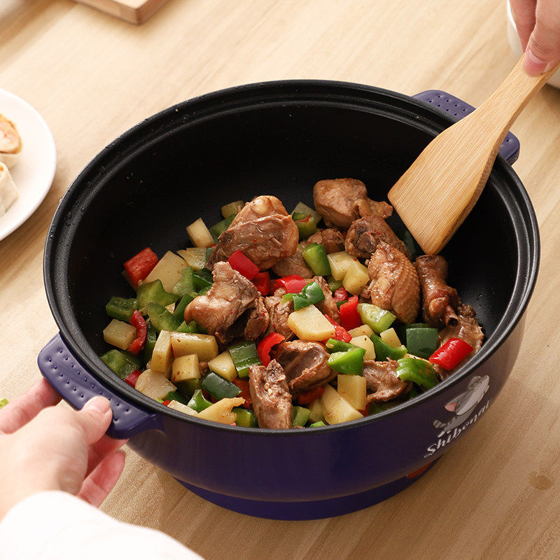 57领取20元券 省20元 豪森尖底炒锅不粘锅铸铁锅具老式家用多功能炒菜