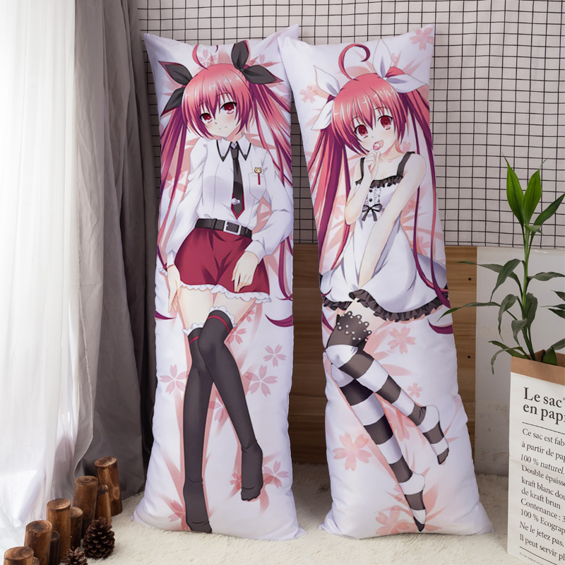 五河琴里等身抱枕 约会大作战周边靠枕 二次元动漫礼物睡枕含枕芯