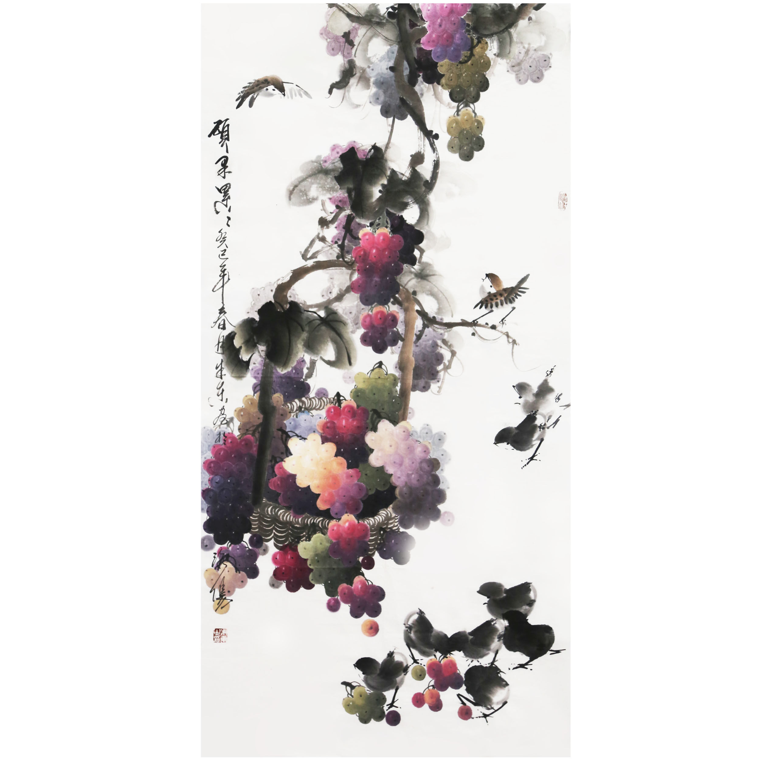 朱东《硕果累累》 葡萄画第一人