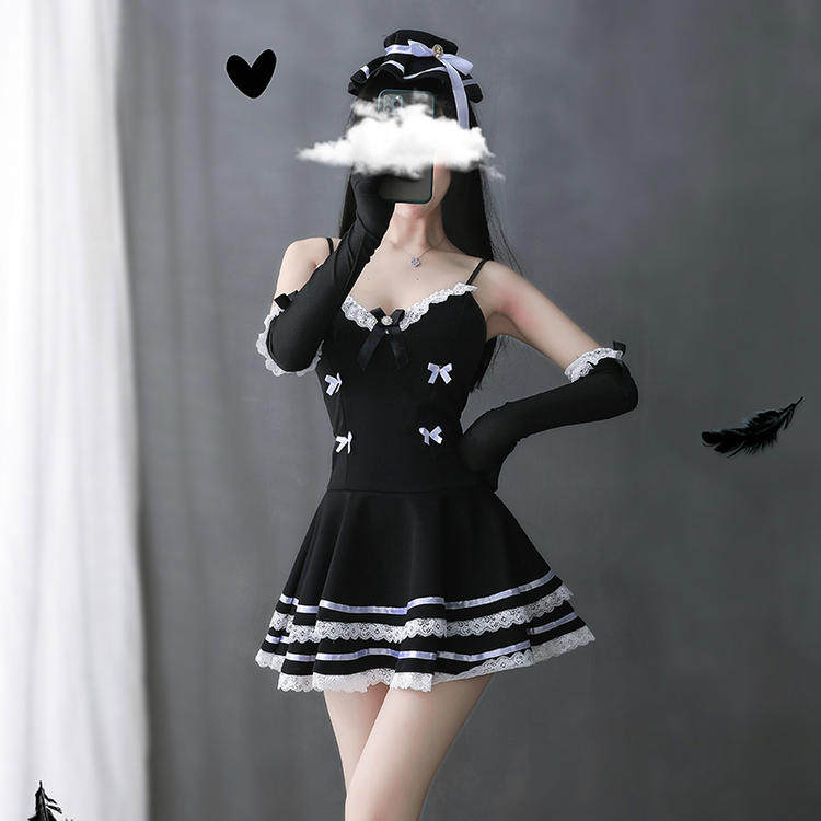 甜辣风连衣裙奶凶空姐她如梦赎罪裙轰趴裙蜜桃裙学生洛丽塔 lo裙