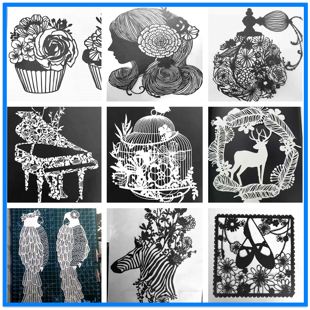 热销刻画手工刻画纸雕