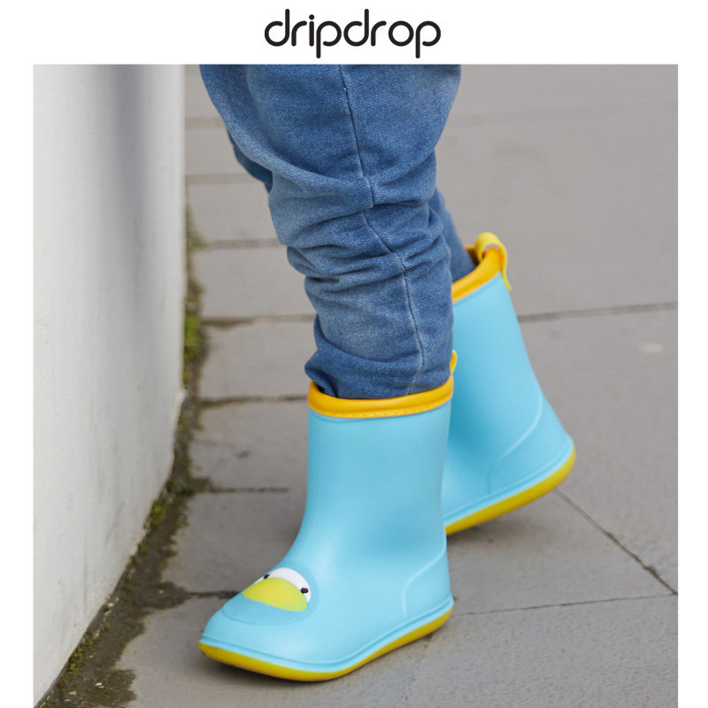 儿童雨衣雨鞋套装男女童可爱胶鞋幼儿学生水鞋小孩防滑宝宝雨靴