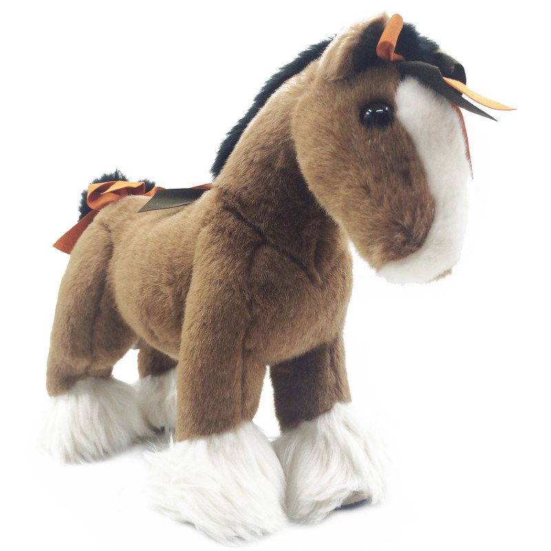 【9.8新】 hermes/爱马仕 绒毛玩具马