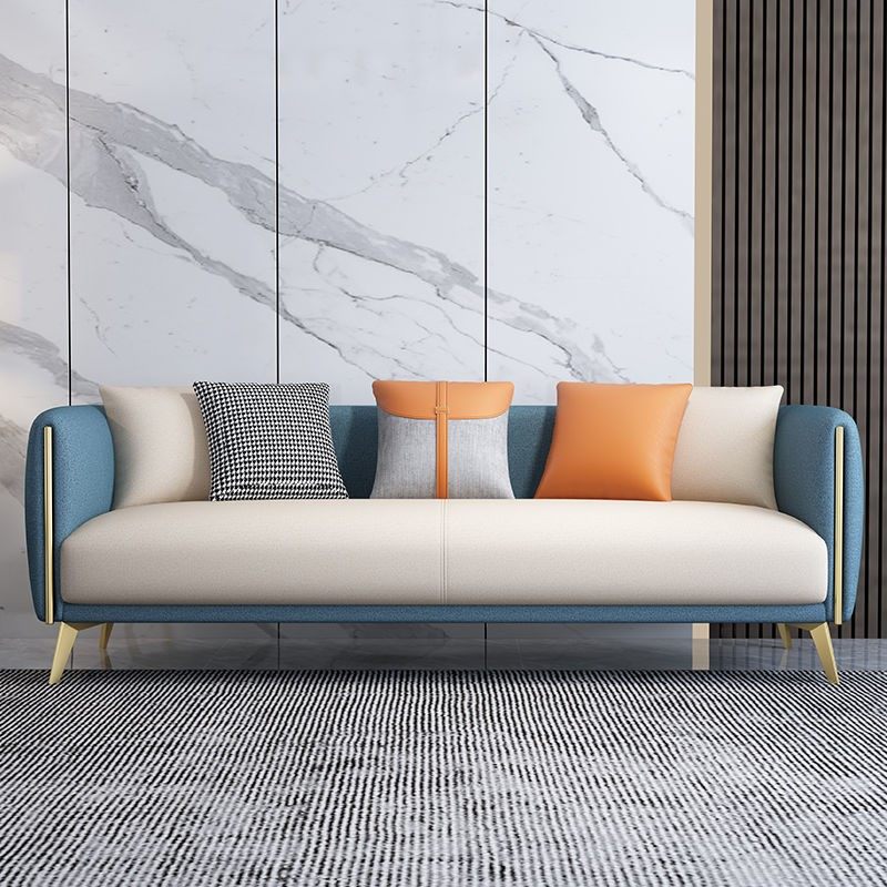 北欧极简沙发客厅小户型现代轻奢双人三人出租房卧室服装店网红款