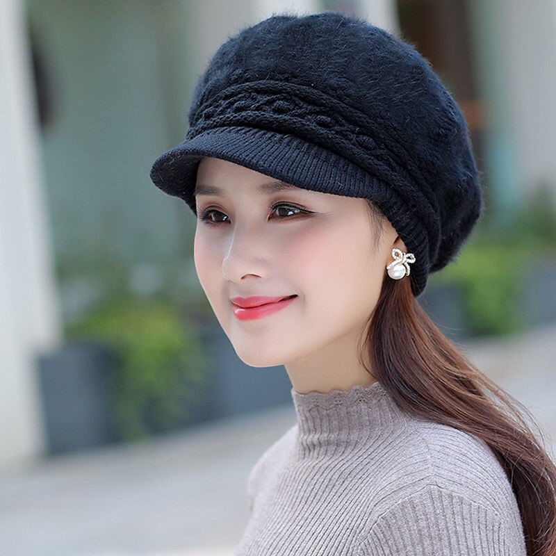 淘宝￥59折后价￥59奶奶帽子80周岁以上冬天老人家加绒洋气60老妈戴