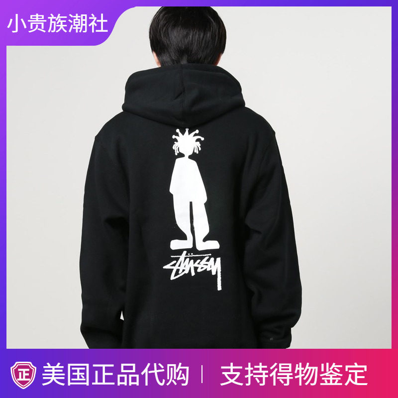 stussy king raggamuffin hood新品雷鬼国王套头帽衫男女外套情侣