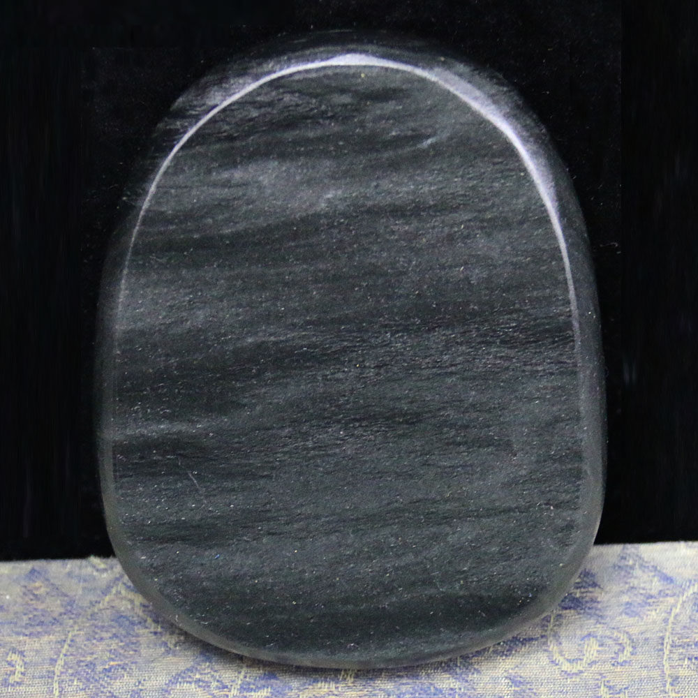 《墨碟》江西龙尾石叶九坑眉纹方家砚苑精品