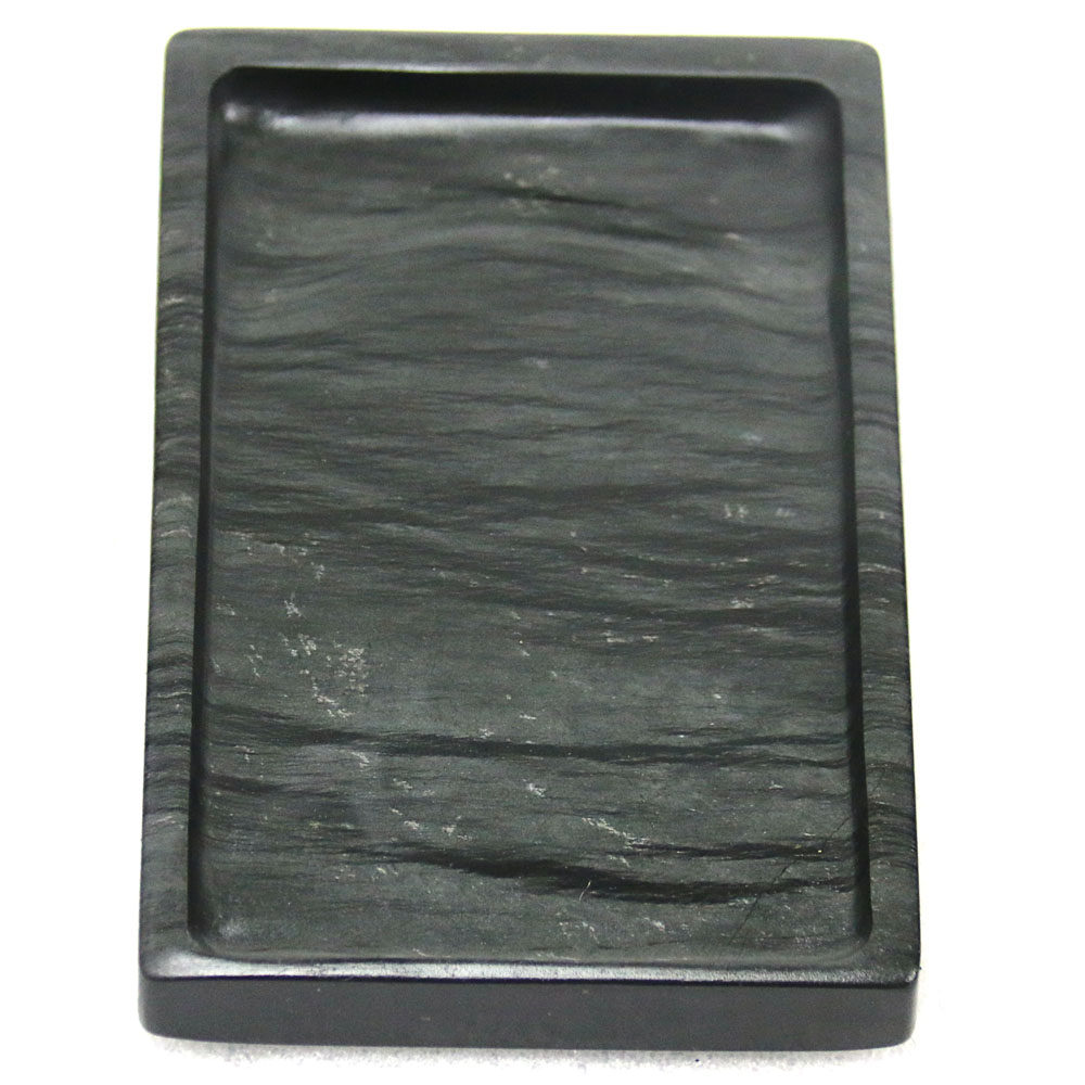 《简约仿宋实用砚》龙尾叶九坑眉纹方家砚苑精品
