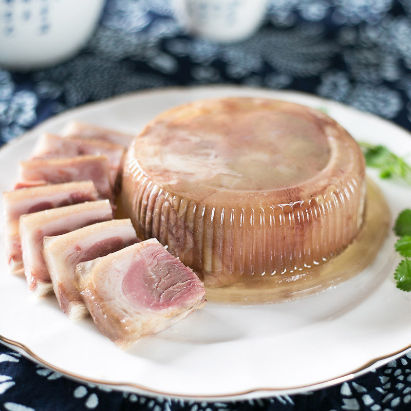 丁义兴枫泾丁蹄水晶肘子258g特产无骨肴肉肉食熟食即食淘宝吃货