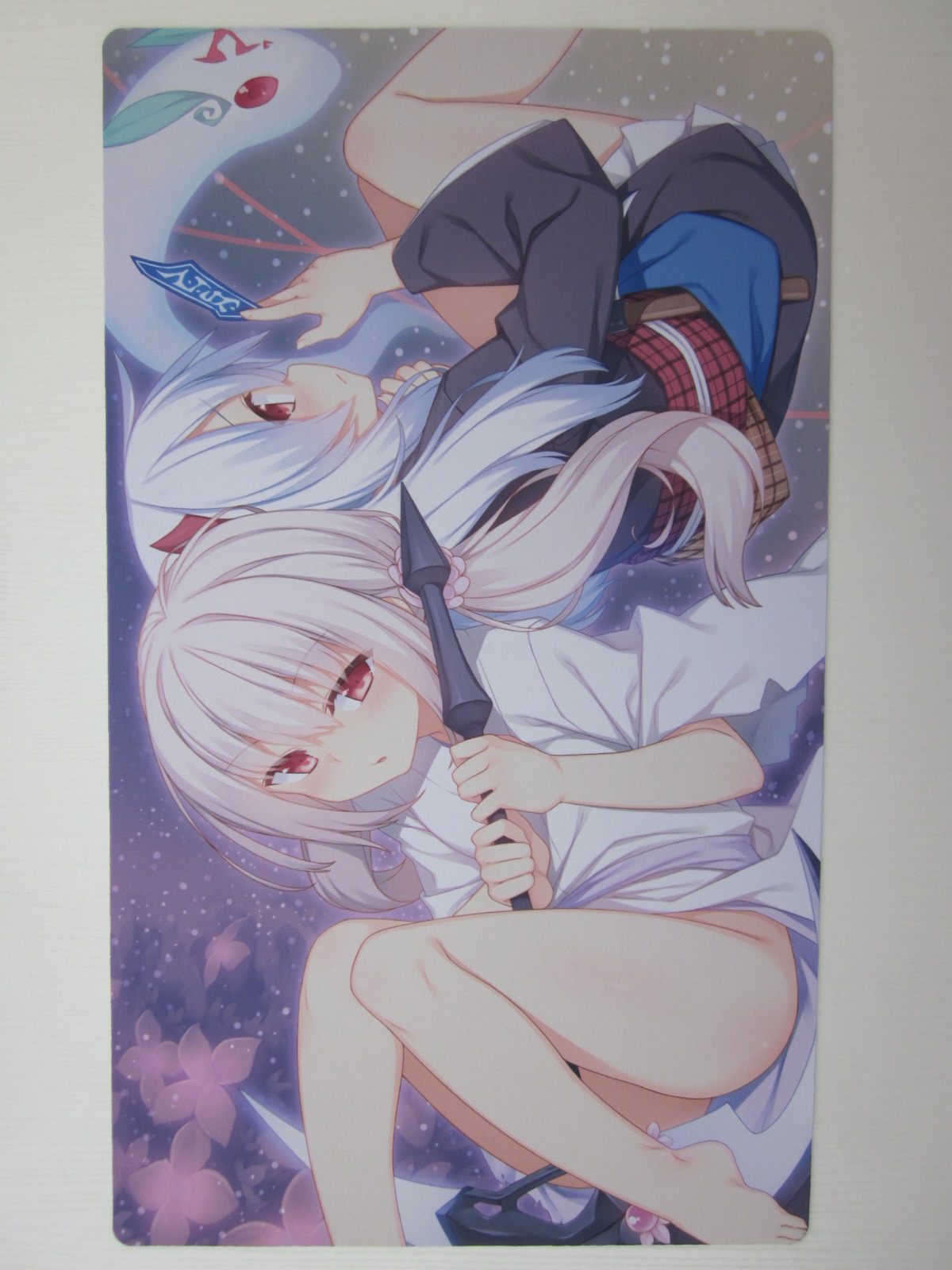 游戏王卡垫_幽鬼兔arc-v游戏王卡垫定制游戏王牌垫动漫游戏垫来图定做