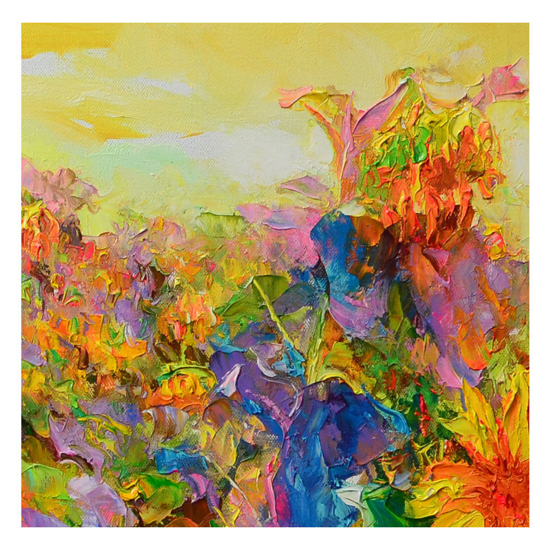 孙晓东 《缤纷世界》 布面油画 收藏级珍品