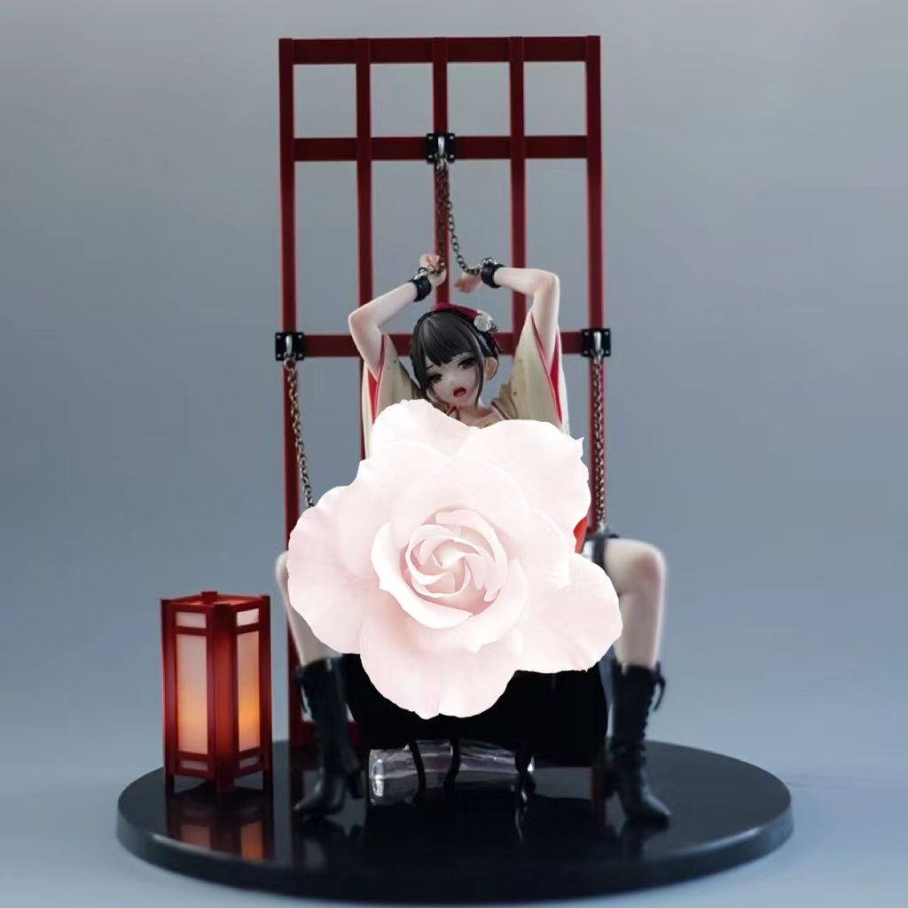 90淘宝新品艳姿陆和服日本动漫美少女性感手办捆绑二次元模型玩偶摆件