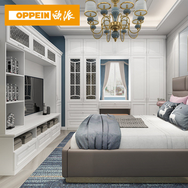 欧派整装橱柜定做卧室衣柜木门卫浴简欧风全屋家具套餐哥本哈根