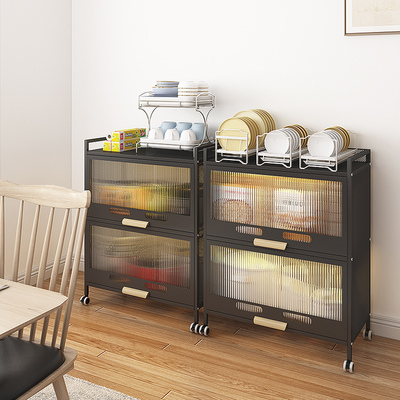 翻盖收纳柜厨房