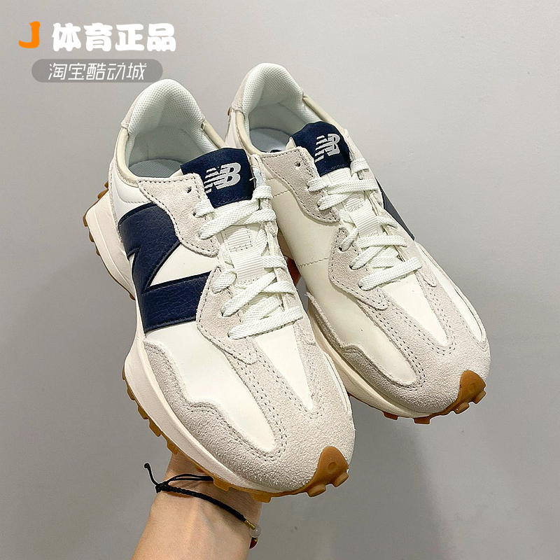 酷动城NEW BALANCE NB复古慢跑鞋运动增高女鞋WS327KA WS327AL