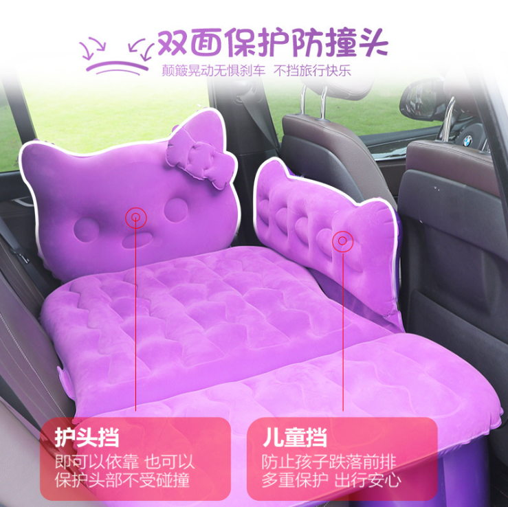两座儿童专宝宝用睡垫神器旅行床车载充气床长途车内后座睡觉床垫