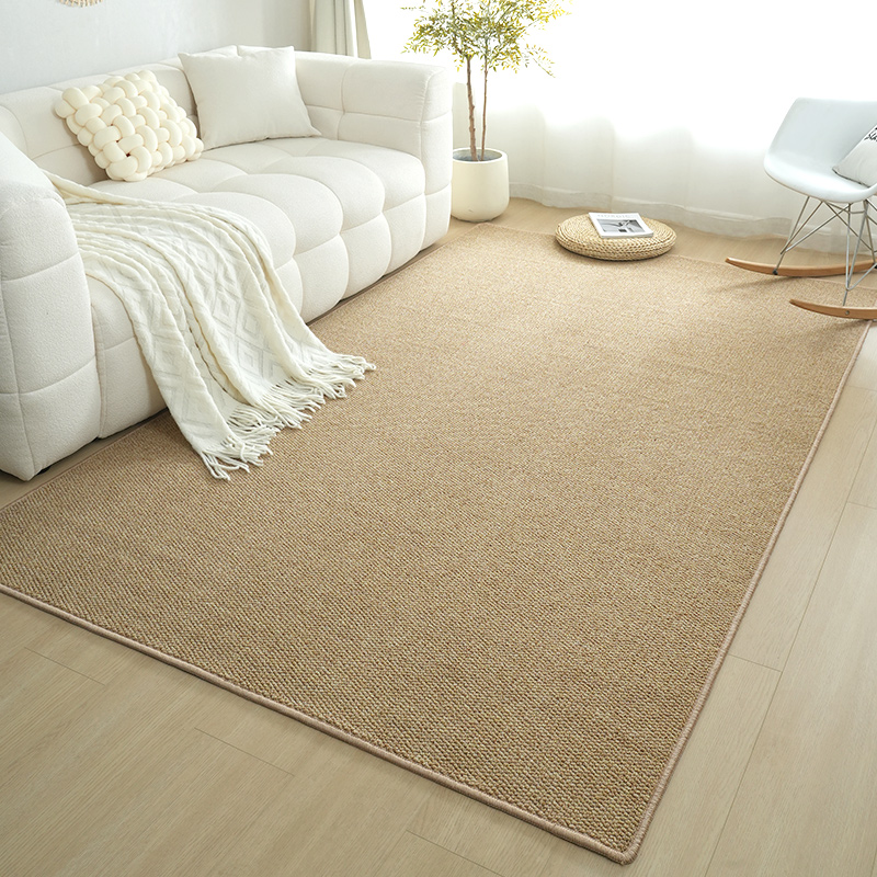 仿剑麻地毯客厅高级感茶几毯大面积全