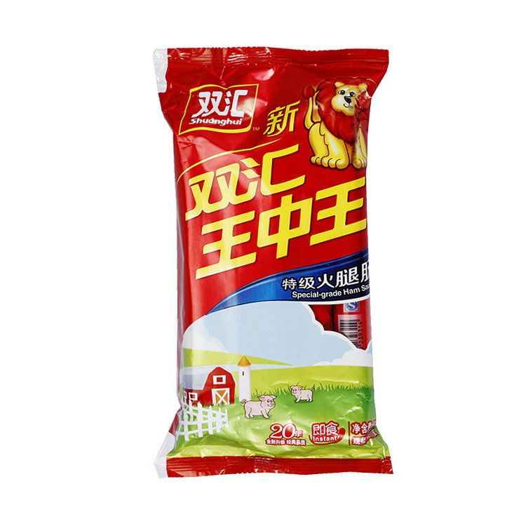 双汇无淀粉王中王火腿肠30g*9根/包香肠整箱零食即食香肠零食泡面