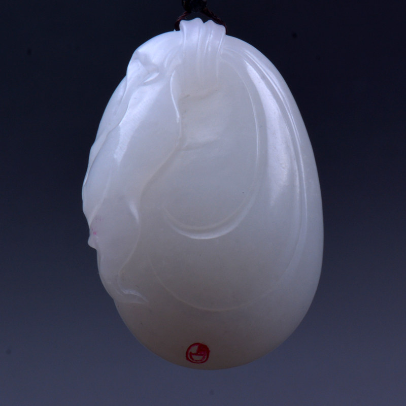玉雕大师杨少占作品 和田玉挂件 代代数钱 47.87g