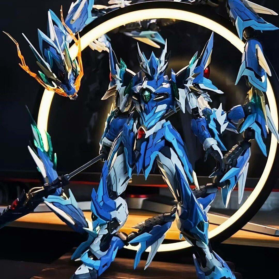 赵云关羽吕布敖丙白起曹仁干将机甲三国高达盲盒摩动核拼装模型hg