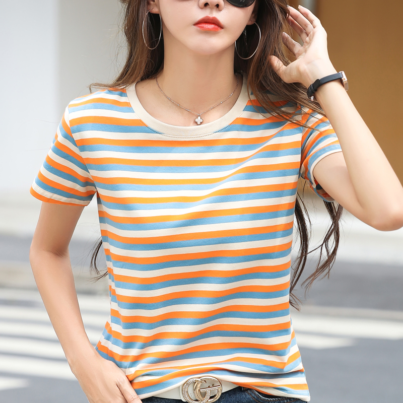 品牌折扣店女装专柜正品清仓唯品会特卖京东购物商城夏季纯棉t恤