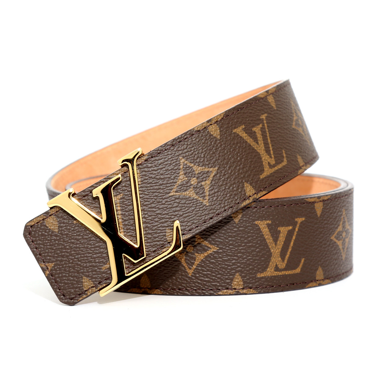 [9.9新]路易威登lv男士老花腰带