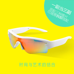 新款上市 2016新款智能蓝牙眼镜无线立体声头戴式运动时尚型墨镜