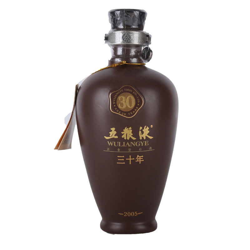 【w85】2005年五粮液三十年礼盒 55度 500ml 一盒