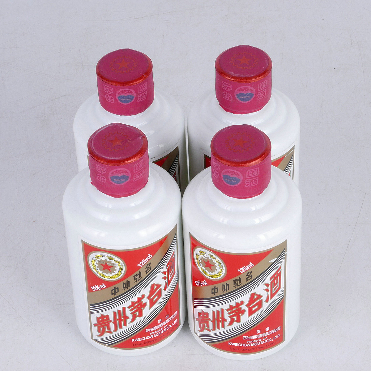 【l58】2015年茅台遵义会议纪念酒 53度125ml 整箱6盒 每盒4瓶