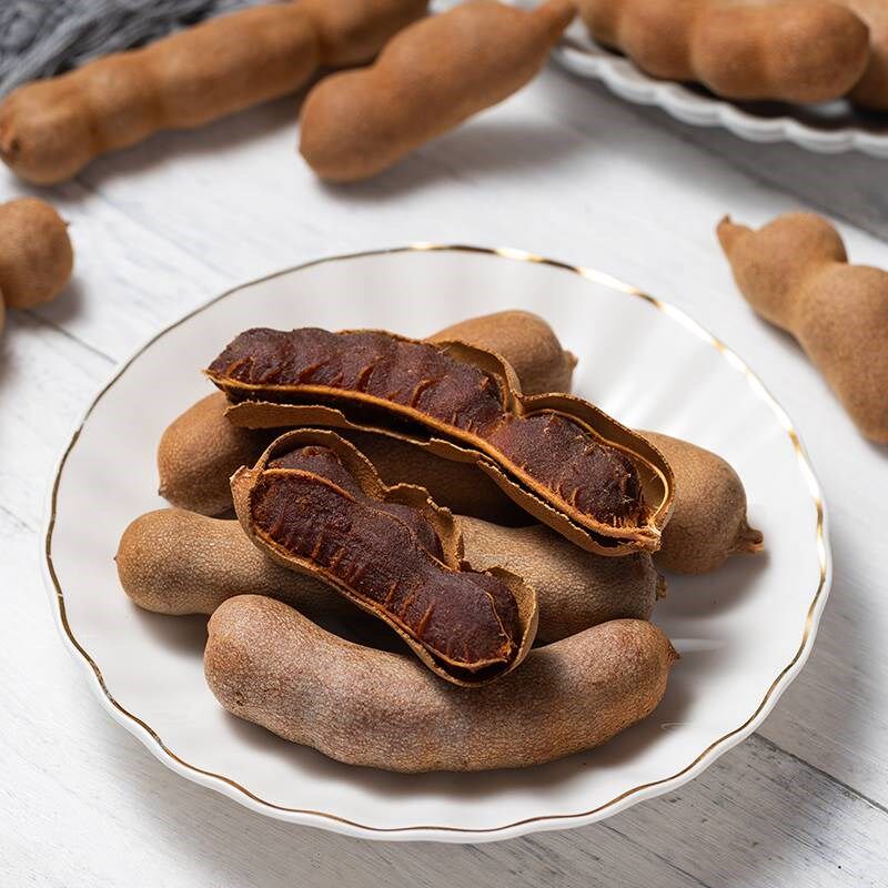 甜酸角零食云南特产冰糖带壳酸豆角大果酸角甜角罗旺子零食罗望子