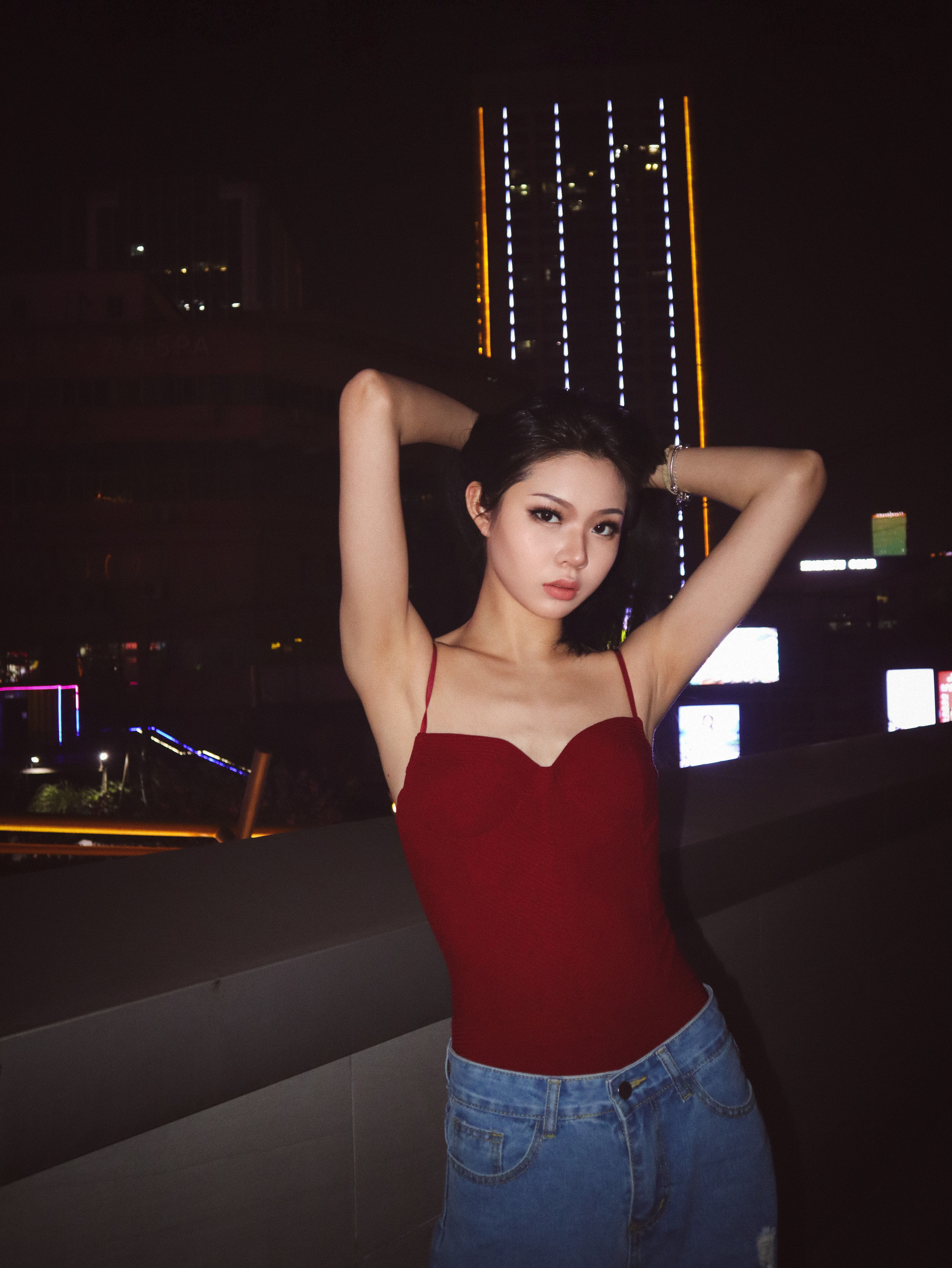 【callmelv】欧美女装吊带连体衣辣妹性感紧身开档连体裤