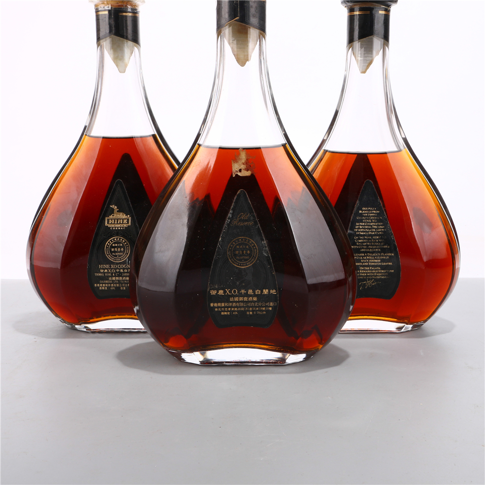 63.80年代法国御鹿xo干邑白兰地 40度700ml3瓶