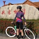 「25款新品-山海女款」公路车骑行服长袖车队速干透气轻薄春夏