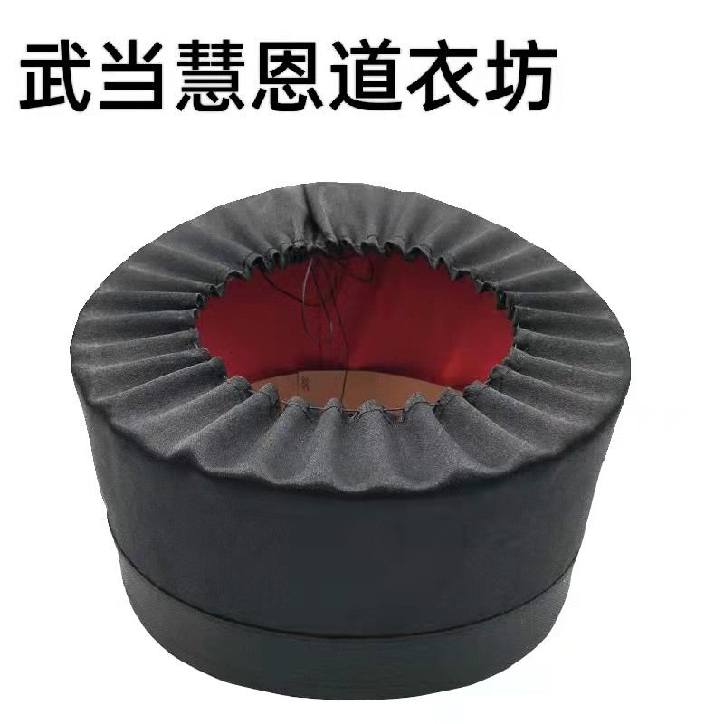 武当道巾全真冠巾道帽道士帽月牙冠道教高功科仪偃月冠混元巾男女