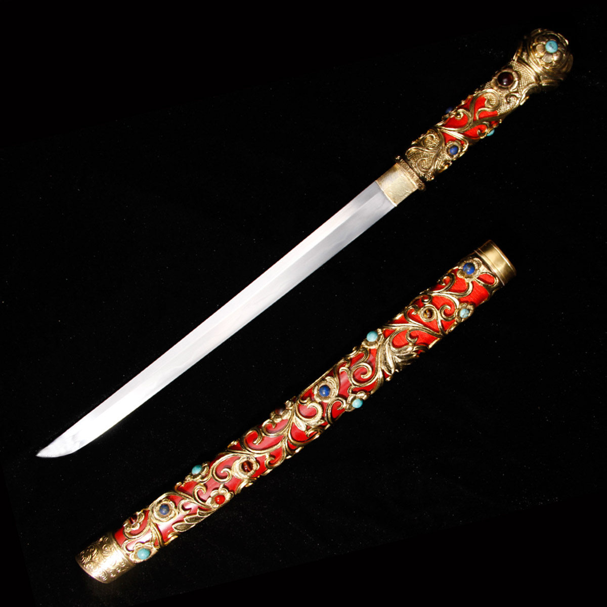 胡小军 靖心剑(未开刃) 著名导演吴宇森御用铸剑师