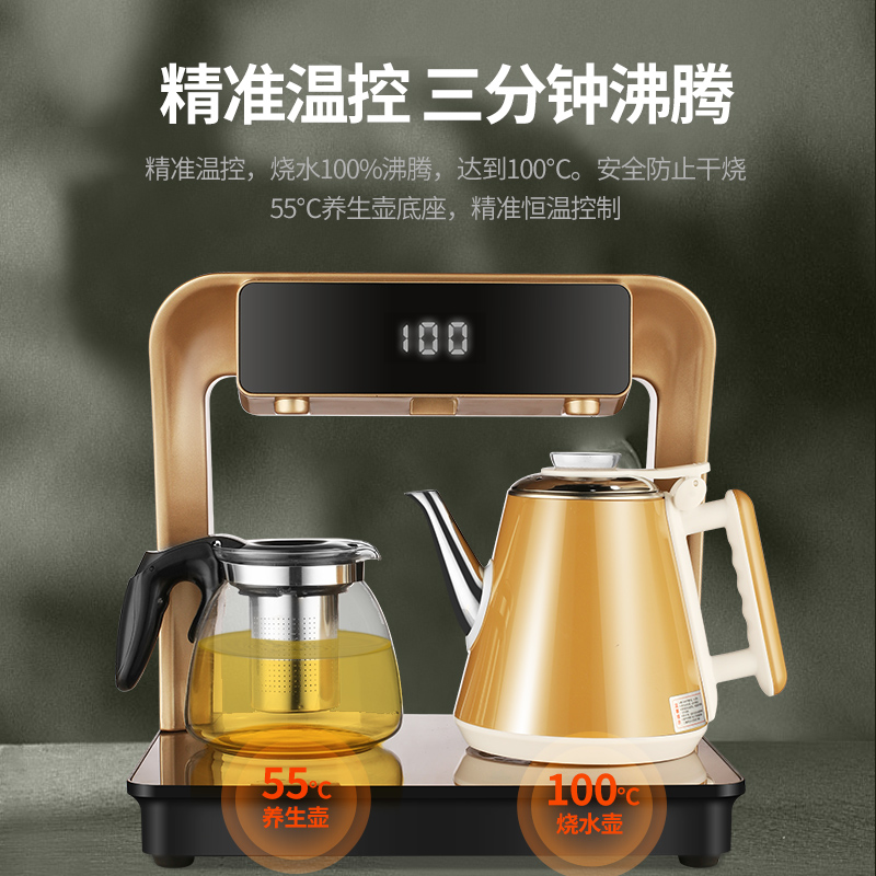 茶吧机家用桌面台式泡茶烧热水壶热智