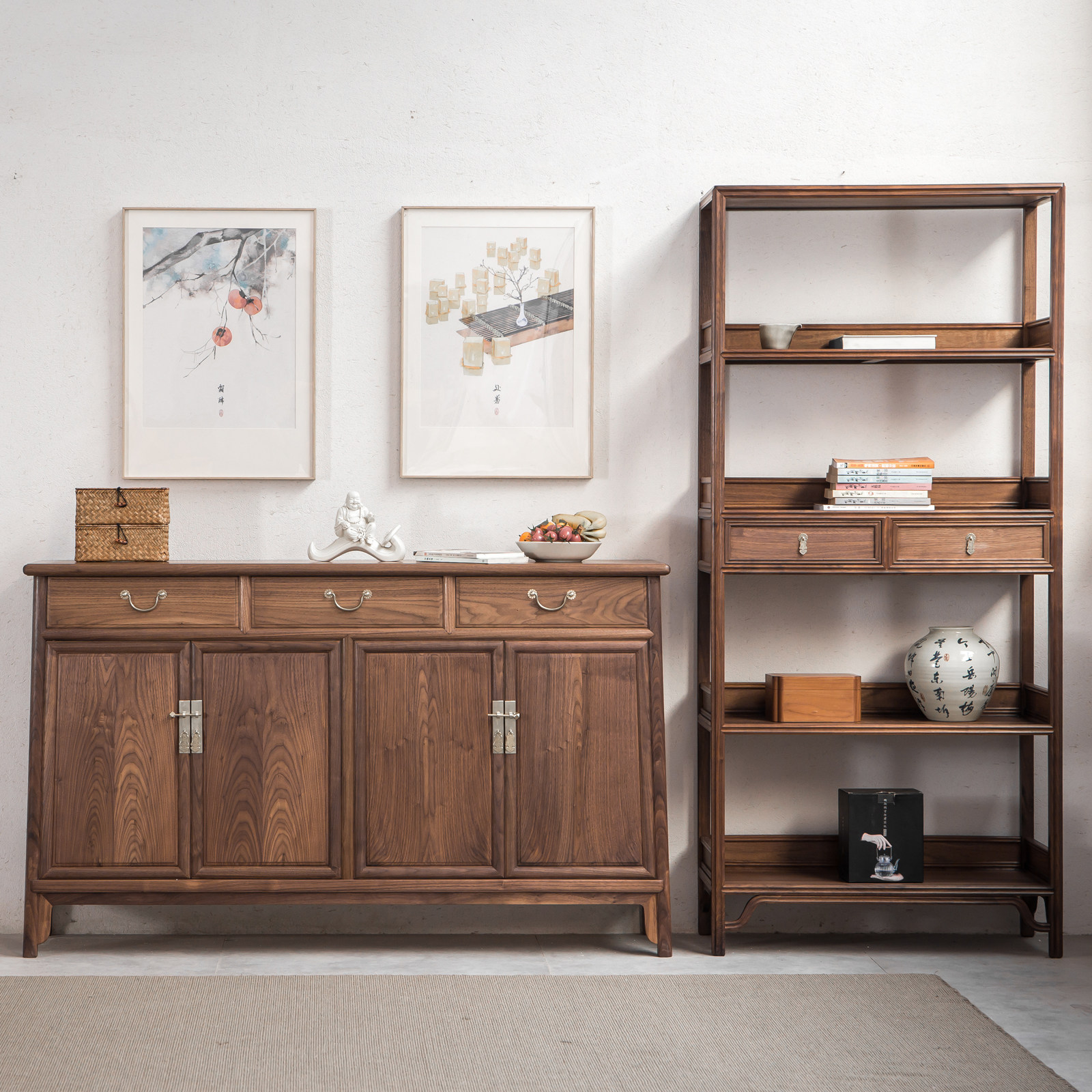 仿古实木餐边柜-特价促销-优惠券领取-价格|多少钱