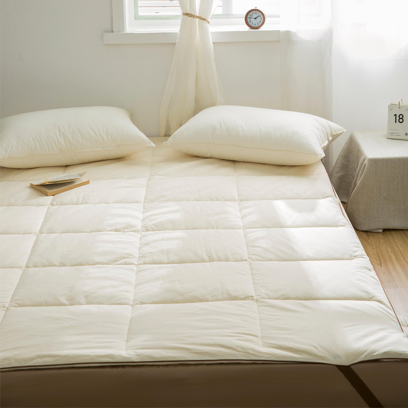 a类新疆棉花床垫软垫宿舍垫被棉褥子床褥垫双人纯棉加厚床套棉絮