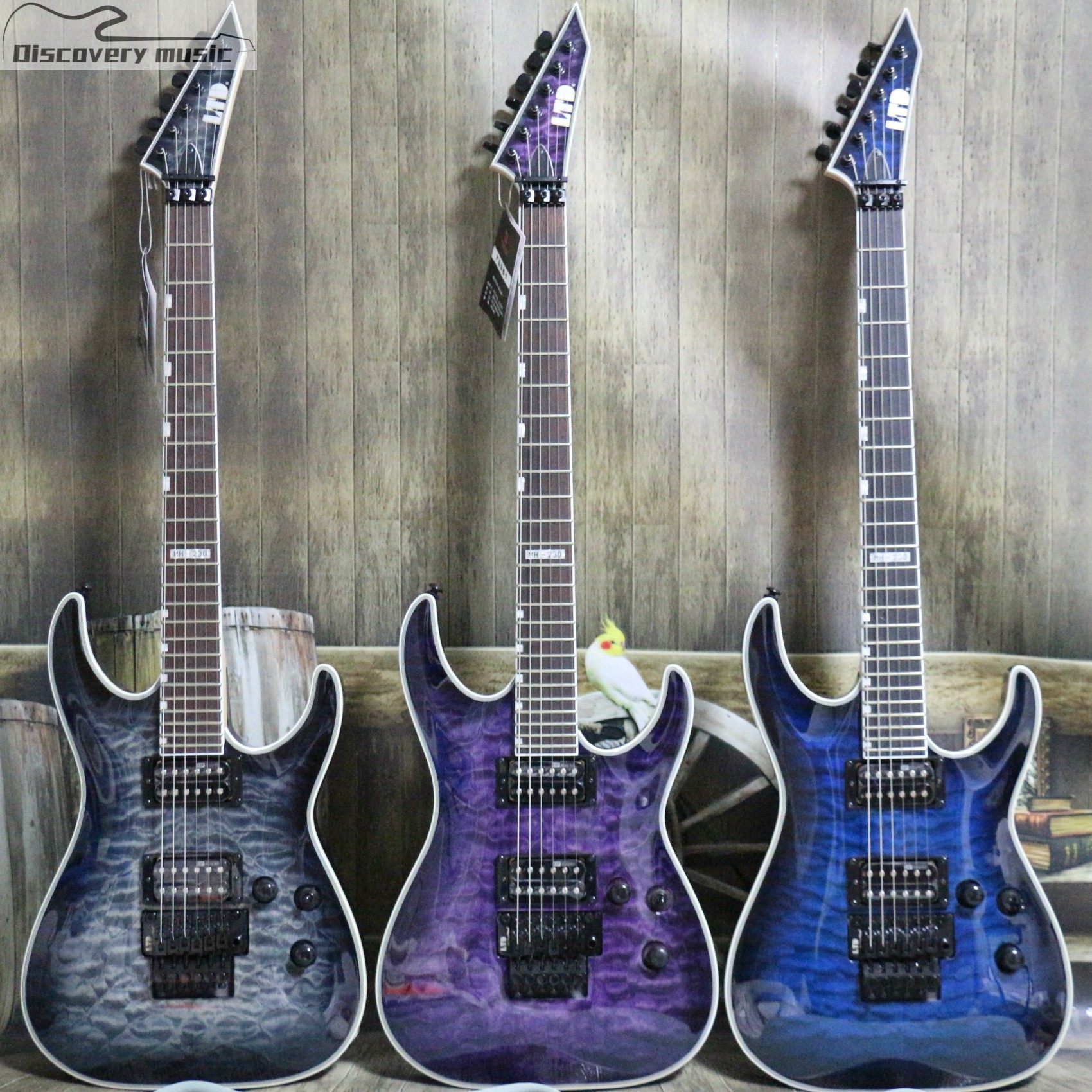 电吉他_情怀乐器 esp ltd mh230 mh-230印尼产双摇全能电吉他优惠券